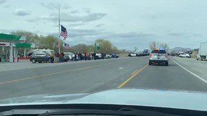 45K views · 1.3K reactions | The Nevada Highway Patrol led a procession for their fallen trooper, as they brought Sgt. Jenkins to the coroner's office. (Video: NHP) https://bit.ly/33RC20s | KTNV Channel 13 Las Vegas | Facebook