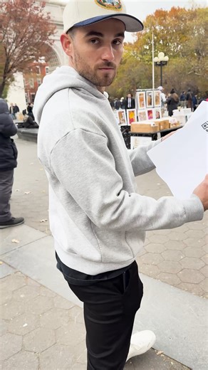 Sam Beres on Instagram: "How Many People Scan A Random QR Code? #QRcode #scan #NYC #challenge #marketing #fun #sambucha"