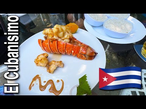 Real Cuban Food at El Cubanisimo Restaurant • Santa Marta, Cuba