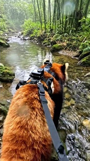 POV: Red Panda Adventure Inside the Bamboo Forest 🌿