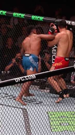 Confira em um ângulo exclusivo o nocaute de Alonzo Menifield no #UFCMacau!