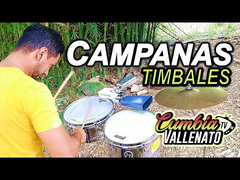 TUTORIAL #3 ((CAMPANAS)) de TIMBALES, TIMBALETAS en ((CUMBIA))
