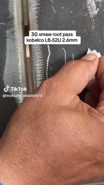 3G Smaw Root Pass Welding Techniques with Kobelco LB-52U 2.6mm