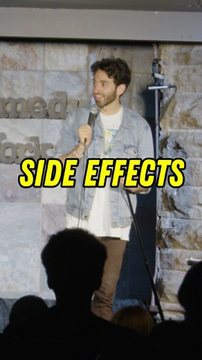 Gianmarco Soresi on Instagram: "This could be an ad for anti-depressants ⏰💊🤣 #antidepressants #comedy #funny #standupcomedy"