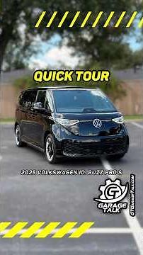 Quick Tour // 2025 Volkswagen ID. Buzz Pro S