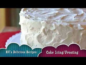 Homemade Cake Icing/Frosting from Heavy Whipping Cream.