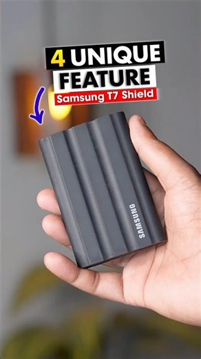 Samsung T7 Shield SSD Features #ssd #samsung #t7