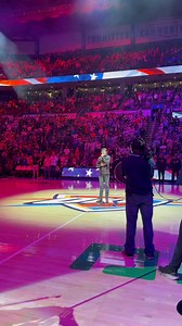 Was an honor to sing the National Anthem at the Oklahoma City Thunder basketball game on Easter Sunday! #usa #livemusic | Grant Gilbert