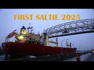 First Saltie of 2025 Arrives in Duluth