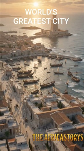 WHAT ANCIENT ALEXANDRIA ACTUALLY LOOKED LIKE.THE GREATEST CITY. #history #ancienthistory
