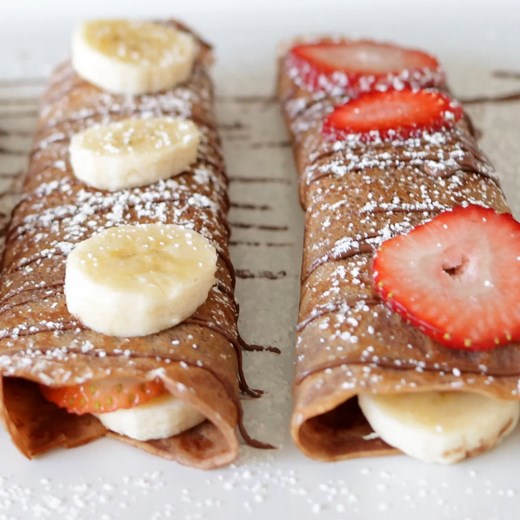 8.8K views · 1.2K reactions | In this video, learn how to make Nutella crepes with just 4 ingredients! #nutella #crepes | In The Kitchen With Matt | Facebook