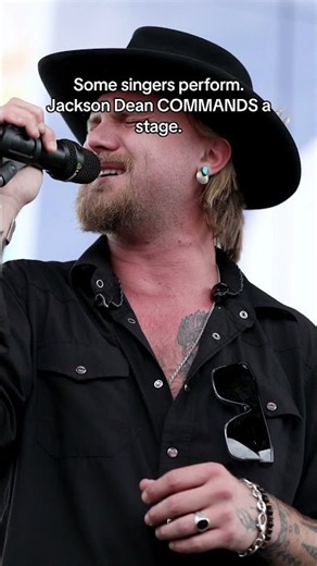 when jackson dean steps on that stage, the whole room goes quiet. that's not a performance—that's a