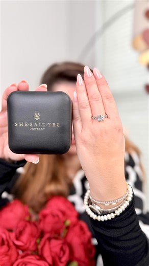 Eni Blushi on Instagram: "Romantic & Luxe 💍✨ “Dreaming of forever starts here. Say yes to the ring that tells your love story 💖 Explore stunning engagement & wedding pieces at the link! #SheSaidYes #EngagementRings #ForeverStartsNow”"