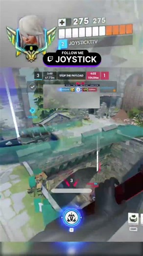 VENDETTA SPIKED THAT SIGMA OFF THE MAP 💀 #vendetta #overwatch #twitch #joystick #clips