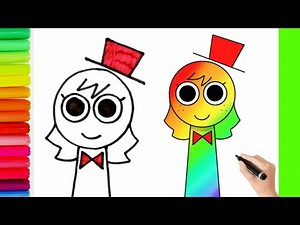 How To Draw Sprunki characters, Incredibox