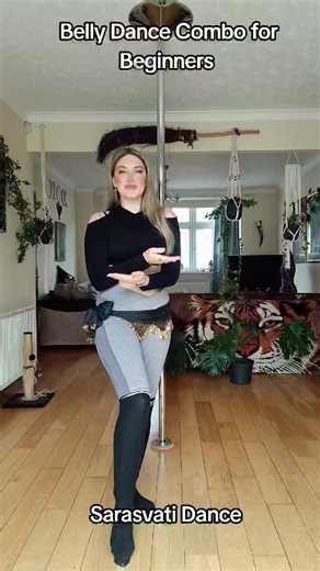 Here is an easy belly dance combo for the Beginners level. Learn moves independently and then try to join them together ❤️ . . . . . #beginnerbellydance #beginnersbellydance #bellydancecombo #londonbellydance | Sarasvati Dance