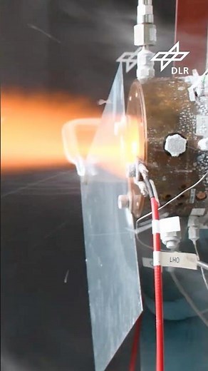 🇪🇺🚀 Europapremiere: Durchbruch in der Triebwerksforschung 🔛 #dlr #shorts #raumfahrt