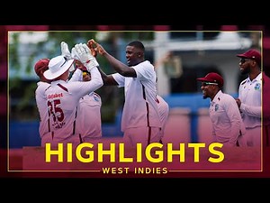 Holder Takes Crucial Wicket of Markram | Highlights | West Indies v South Africa | 1st Test Day 1