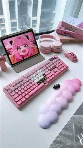 Butterfly Keycaps Make This Pink Keyboard Unreal 🦋 AULA F108 Pro