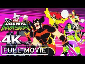 MARVEL COSMIC INVASION All Cutscenes (Full Game Movie) 4K 60FPS Ultra HD