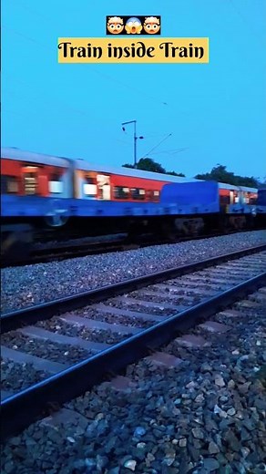 Train inside Train, Indian Railways #shorts