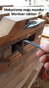 Mortiser machine a.k.a mesin bobok kayu, rakitan untuk membuat lubang bobocantik | Miftahul Huda