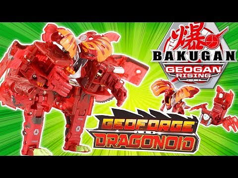 BAKUGAN GEOFORGE DRAGONOID: 7 Bakugan qui se transforment en Dragonoid GEANT