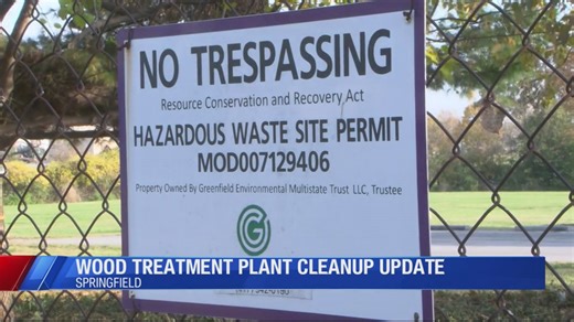 Cleanup efforts continue at former railroad treatment plant in north Springfield