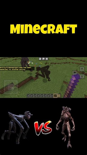 Death Angel vs Demogorgon | (Minecraft) | (MasterCraft Battle)