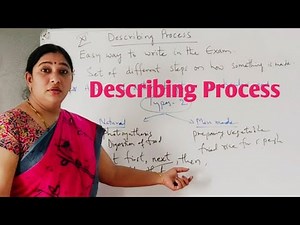 Describing Process for Sr Intermediate English.
