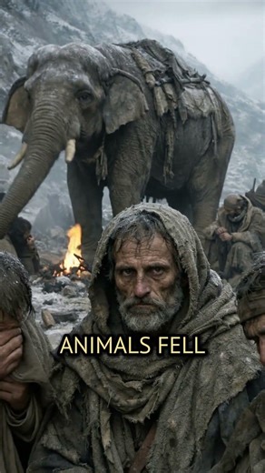 HE CROSSED THE ALPS WITH ELEPHANTS TO ATTACK ROME