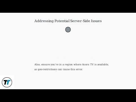How To Fix Acorn TV Error Code C6 – Video Won’t Play, Connection Error & Fixes