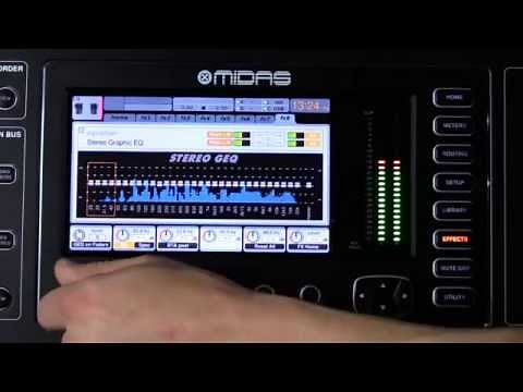 MIDAS M32 Quick Tips: Patching a GEQ on MixBus