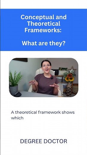 Conceptual vs theoretical frameworks (they’re not the same)