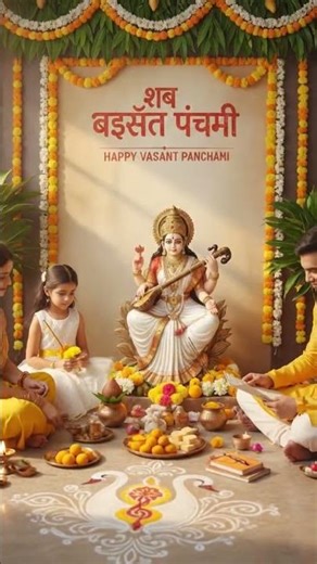 Happy Vasantha Panchami #2026 #vasanthapanchami #aivideo