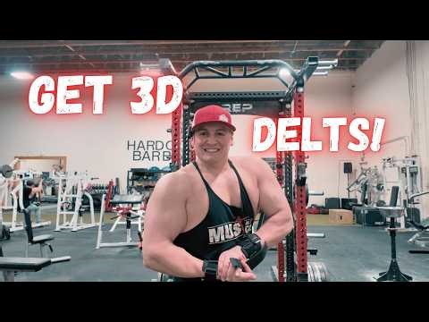This Shoulder & Trap Workout Builds INSANE 3D DELTS While Cutting | Getting Ripped # 28