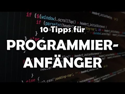 10 Tipps für Programmieranfänger