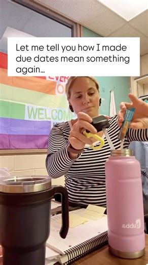 Ms.Mack | Classroom Management Coach | Trauma-Informed Educator on Instagram: "Am I the only one who feels like due dates have become a suggestion? I know that feeling of staring at an inbox full of late work-it can feel overwhelming and stressful😮‍💨 The District, Admin, and parents have your hands tied? l used to penalize every late assignment, but that approach never seemed to stick. Then, I decided to try something different👇 ✨I started asking students to write a brief reflective note expl