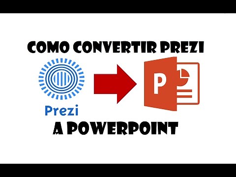Como convertir Prezi a PowerPoint/Como convertir una presentación Prezi a PowerPoint