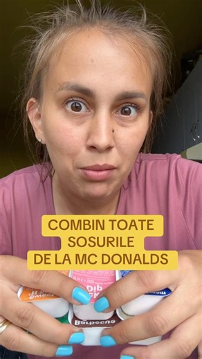 I combined all the McDonald's sauces 😂 the result was something...😳😳😳😳