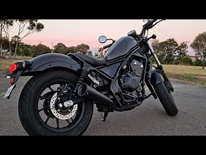 Factory vs Vance & Hines Muffler | Honda CMX 500 Rebel | How Does It Sound?