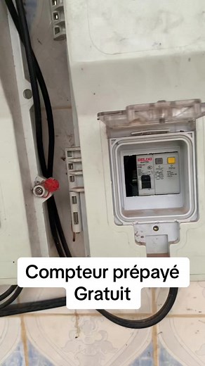 Compteur prépayé gratuit #electricitépourtous #coupuredelectricité