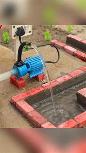 making mini water pump system #villagelife | Sano Creator