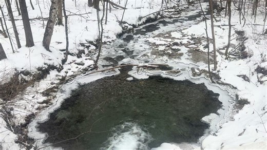 Agate Looking Ice Pool