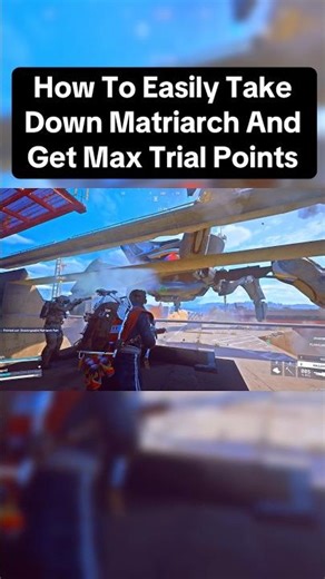 Best out of map glitch to take down the matriarch on the map Spaceport in #arcraiders