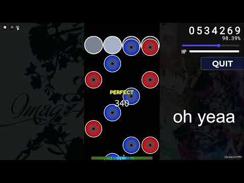 rosu!mania | tatsh - image material - 98.06% (new record)