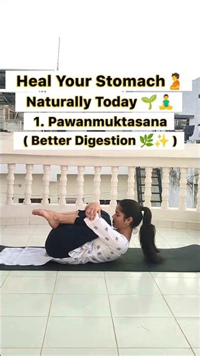 Stomach Problem? 6 Yoga Poses to Heal Your Gut Naturally! 🧘‍♂️🌱 || #YogaForDigestion #GutHealth