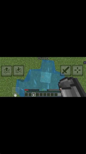 Water bucket mlg #minecraft #gaming
