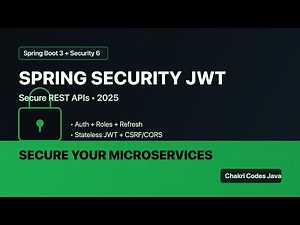 Spring Boot Security with JWT: Ultimate Guide + Pro Security Checklist (2025)