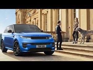 Range Rover Sport - Velocity Blue, featuring Theo James